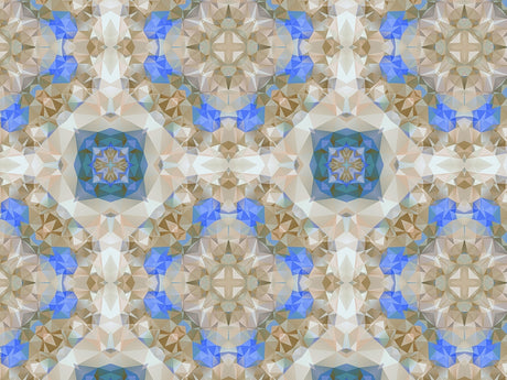 Blossoming Gold Tile Vinyl Wrap Pattern~Rwraps Series 914 Digitally Printed Vinyl Wrap~0