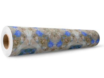 Blossoming Gold Tile Wrap Film Wholesale Roll~Rwraps Series 914 Digitally Printed Vinyl Roll~5