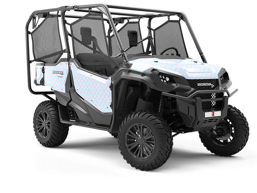 Blossoming Passion Tie Dye Utility Vehicle Vinyl Wrap