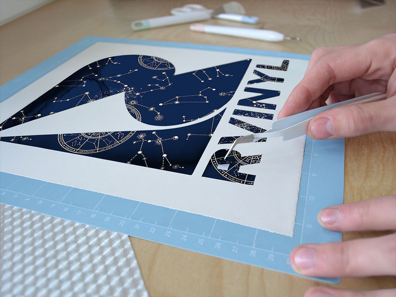 blue aeons astrology Easy Weed Craft Vinyl
