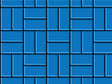 Blue  Brick Vinyl Wrap Pattern~Rwraps Series 914 Digitally Printed Vinyl Wrap~0