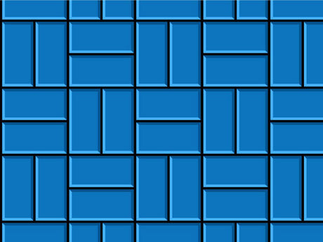 Blue  Brick Vinyl Wrap Pattern~Rwraps Series 914 Digitally Printed Vinyl Wrap~0