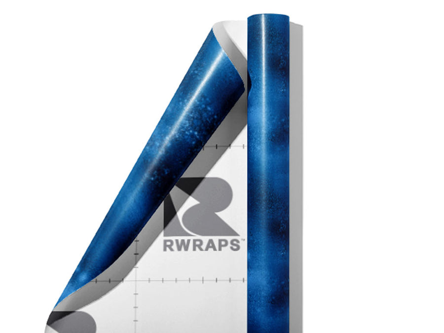 Blue Belle Gemstone Wrap Film Sheets~Rwraps Series 914 Blue Belle Gemstone Scrolled Sheet~3