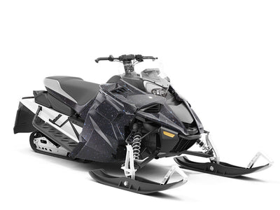 Blue Berry Science Fiction Custom Wrapped Snowmobile