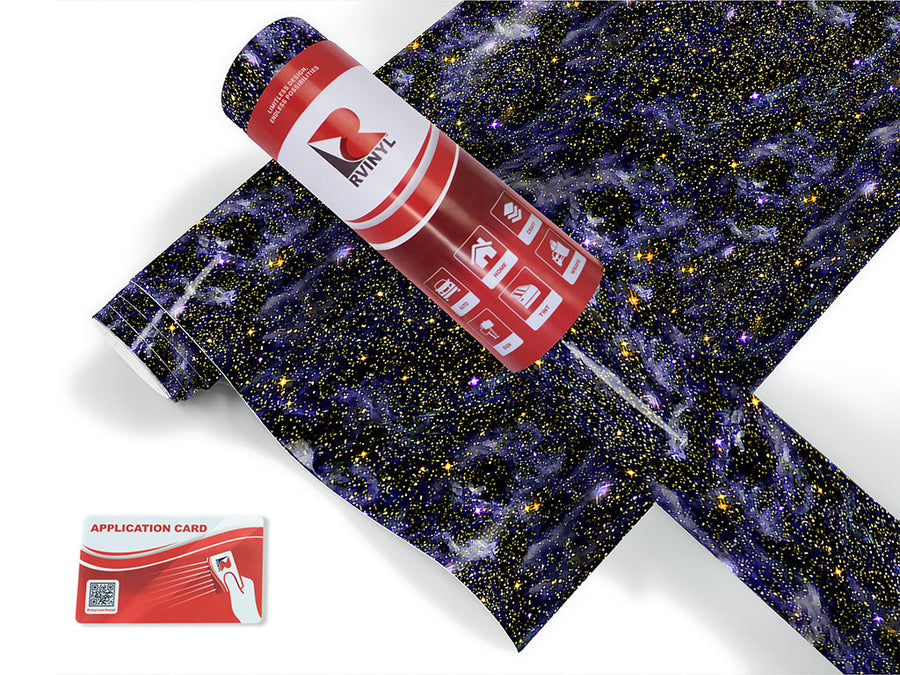 blue blaze science fiction Craft Vinyl Roll
