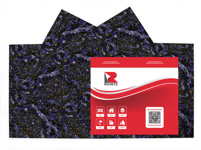 blue blaze science fiction Craft Vinyl Sheet Pack