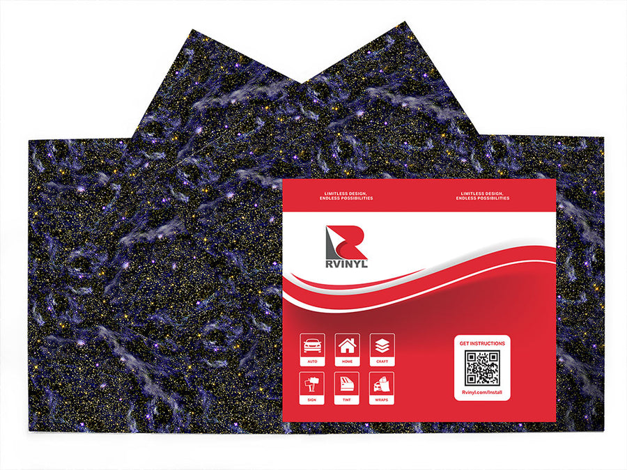 blue blaze science fiction Craft Vinyl Sheet Pack