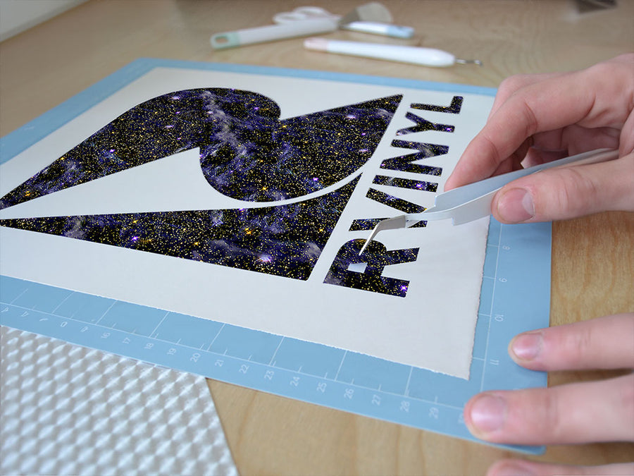 blue blaze science fiction Easy Weed Craft Vinyl