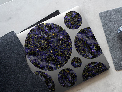 blue blaze science fiction DIY Laptop Stickers