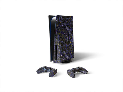 blue blaze science fiction Sony PS5 DIY Skin