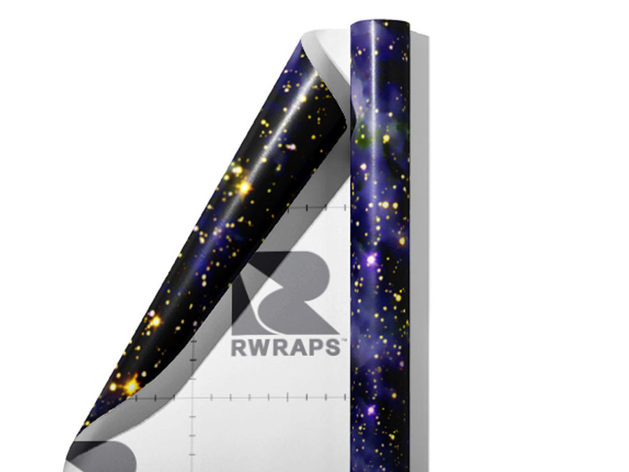 Blue Blaze Science Fiction Wrap Film Sheets~Rwraps Series 914 Blue Blaze Science Fiction Scrolled Sheet~3