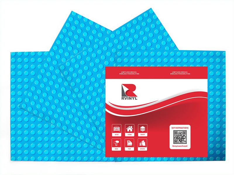blue brick toy room Craft Vinyl Sheet Pack