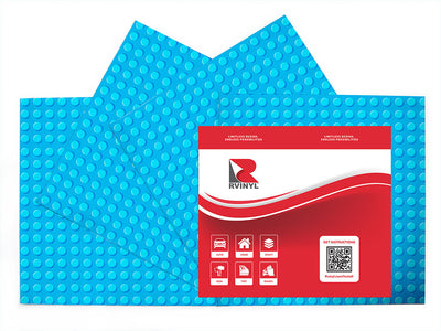 blue brick toy room Craft Vinyl Sheet Pack