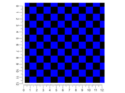 blue checkered 1ft x 1ft Craft Sheets