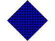 Blue Checkered Vinyl Wrap Pattern
