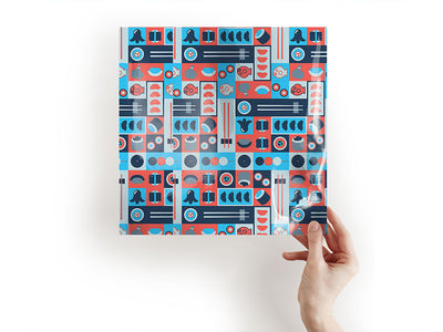 blue chopsticks japanese Craft Sheets