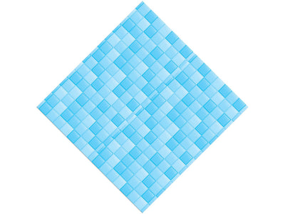 Blue Tile Vinyl Wrap Pattern