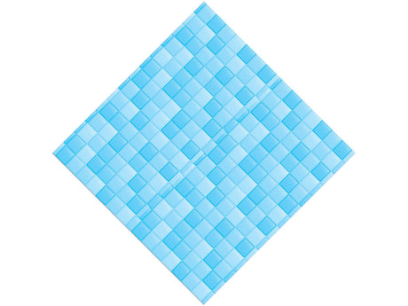 Blue Tile Vinyl Wrap Pattern