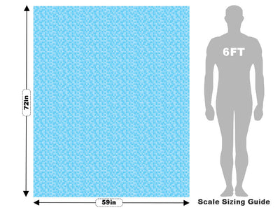 Blue Tile Vehicle Wrap Scale~Rwraps Series 914 Blue Tile Measurements~2