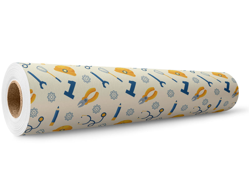 Blue Collar Americana Wrap Film Wholesale Roll~Rwraps Series 914 Digitally Printed Vinyl Roll~5
