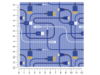 Blue Cords Technology Vehicle Wrap Scale~Rwraps Series 914 Blue Cords Technology Measurements~2