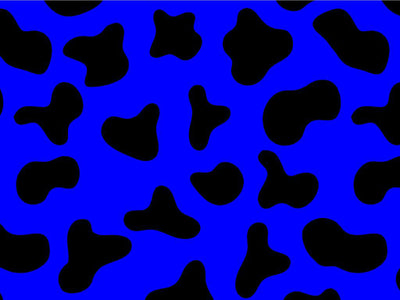 Blue Cow Vinyl Wrap Pattern~Rwraps Series 914 Digitally Printed Vinyl Wrap~0