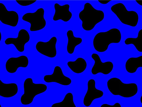 Blue Cow Vinyl Wrap Pattern~Rwraps Series 914 Digitally Printed Vinyl Wrap~0