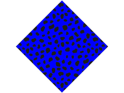 Blue Dalmation Vinyl Wrap Pattern