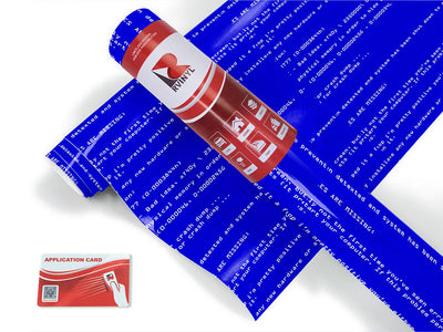 Blue Death  Technology Jet Ski Vinyl Customized Wrap