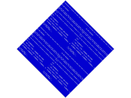 Blue Death  Technology Vinyl Wrap Pattern~Rwraps Series 914 Digitally Printed Vinyl Wrap~0
