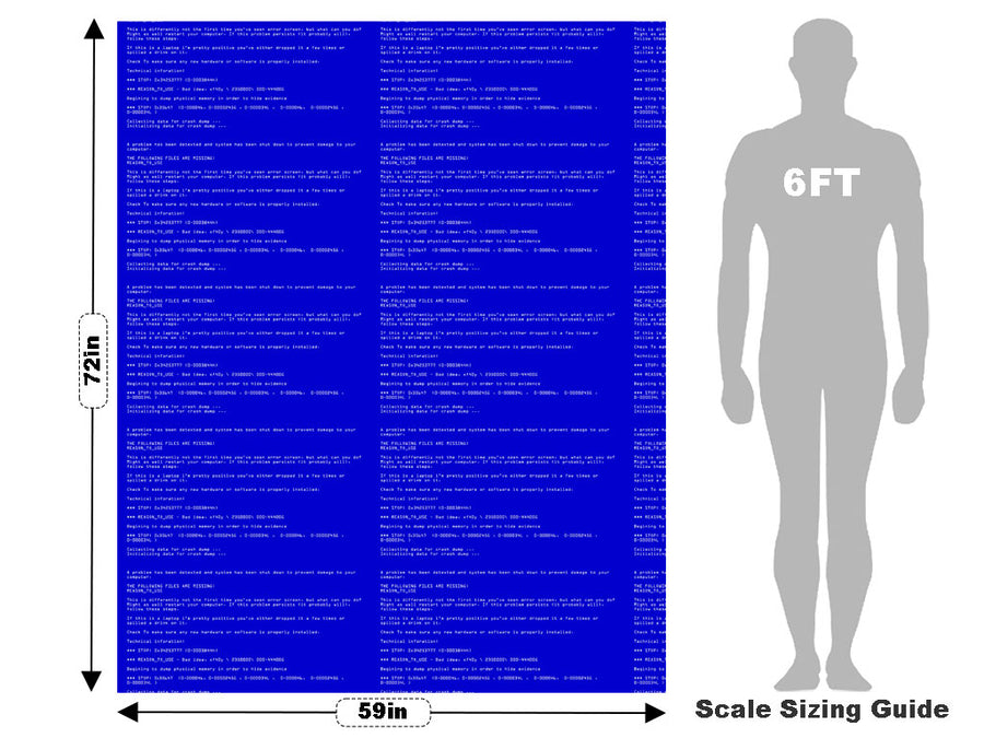 Blue Death  Technology Vehicle Wrap Scale~Rwraps Series 914 Blue Death  Technology Measurements~2