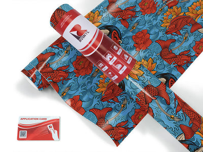 blue devil japanese Craft Vinyl Roll