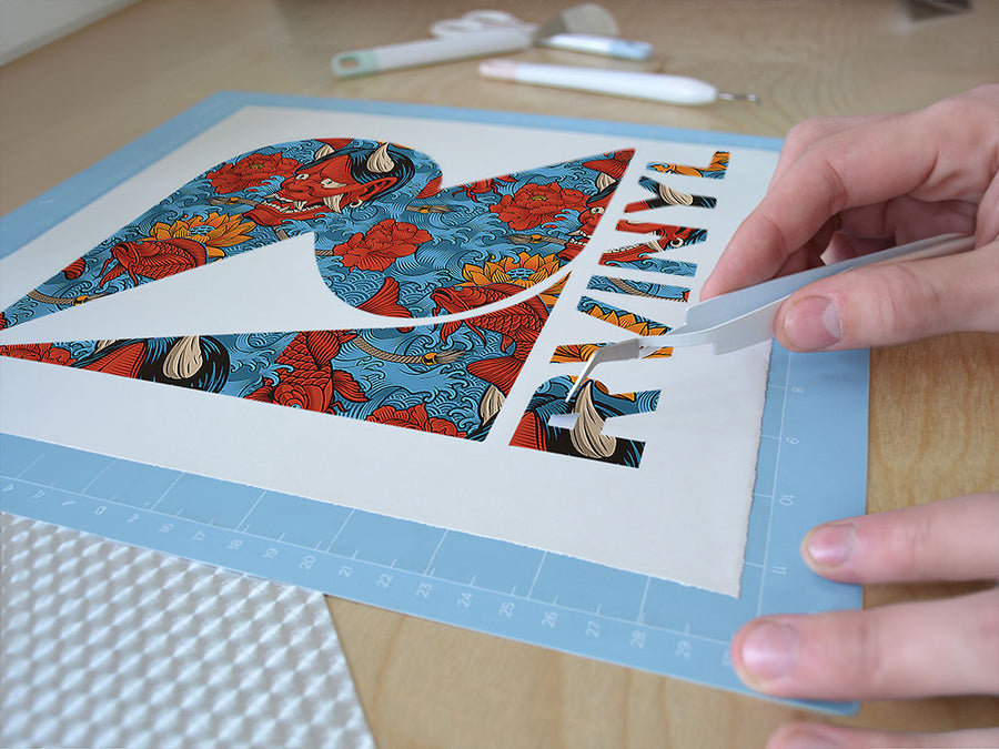 blue devil japanese Easy Weed Craft Vinyl
