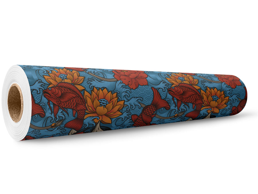 Blue Devil Asian Wrap Film Wholesale Roll~Rwraps Series 914 Digitally Printed Vinyl Roll~5