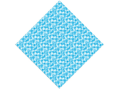 Blue Eyes Pixel Vinyl Wrap Pattern