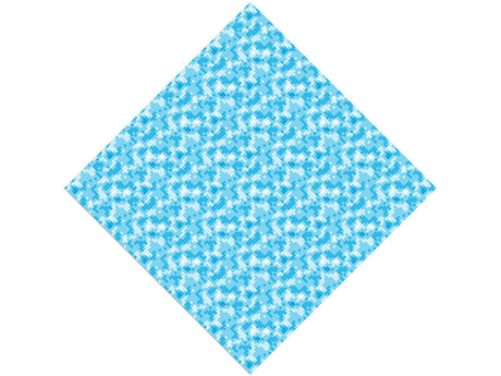 Blue Eyes Pixel Vinyl Wrap Pattern
