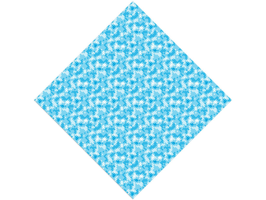 Blue Eyes Pixel Vinyl Wrap Pattern