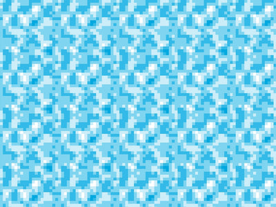 Blue Eyes Pixel Vinyl Wrap Pattern~Rwraps Series 914 Digitally Printed Vinyl Wrap~0