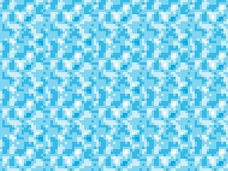 Blue Eyes Pixel Vinyl Wrap Pattern~Rwraps Series 914 Digitally Printed Vinyl Wrap~0