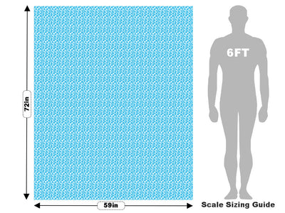 Blue Eyes Pixel Vehicle Wrap Scale~Rwraps Series 914 Blue Eyes Pixel Measurements~1