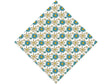 Blue Hawaii Retro Vinyl Wrap Pattern