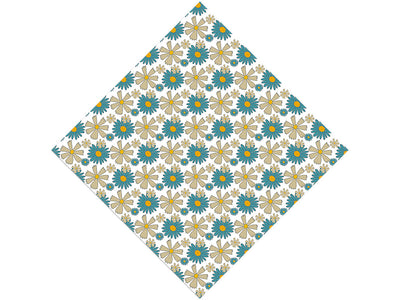 Blue Hawaii Retro Vinyl Wrap Pattern