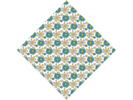 Blue Hawaii Retro Vinyl Wrap Pattern