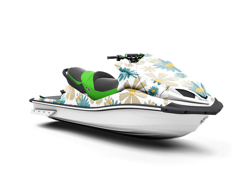 Blue Hawaii Retro Jet Ski Vinyl Customized Wrap