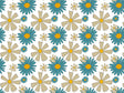 Blue Hawaii Retro Vinyl Wrap Pattern~Rwraps Series 914 Digitally Printed Vinyl Wrap~0