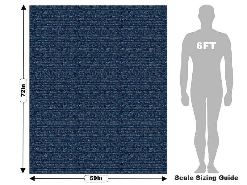 Blue Hieroglyphs Egyptian Vehicle Wrap Scale~Rwraps Series 914 Blue Hieroglyphs Egyptian Measurements~1