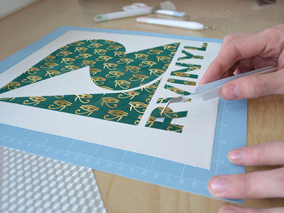 blue horace egyptian Easy Weed Craft Vinyl