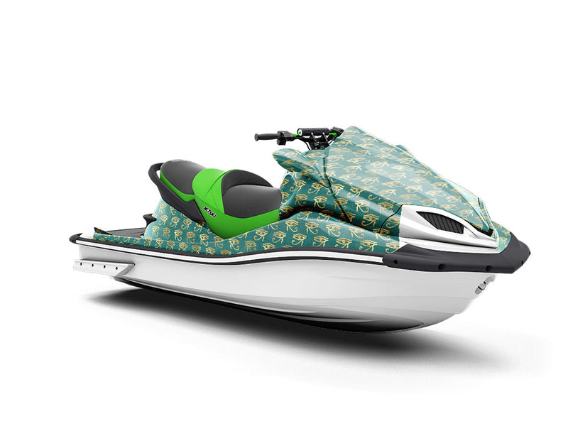 Blue Horace Egyptian Jet Ski Vinyl Customized Wrap
