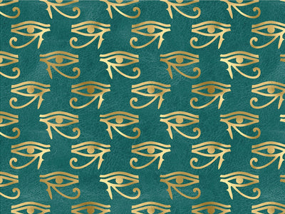 Blue Horace Egyptian Vinyl Wrap Pattern~Rwraps Series 914 Digitally Printed Vinyl Wrap~0