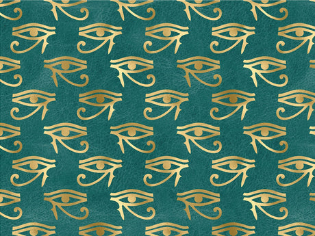 Blue Horace Egyptian Vinyl Wrap Pattern~Rwraps Series 914 Digitally Printed Vinyl Wrap~0